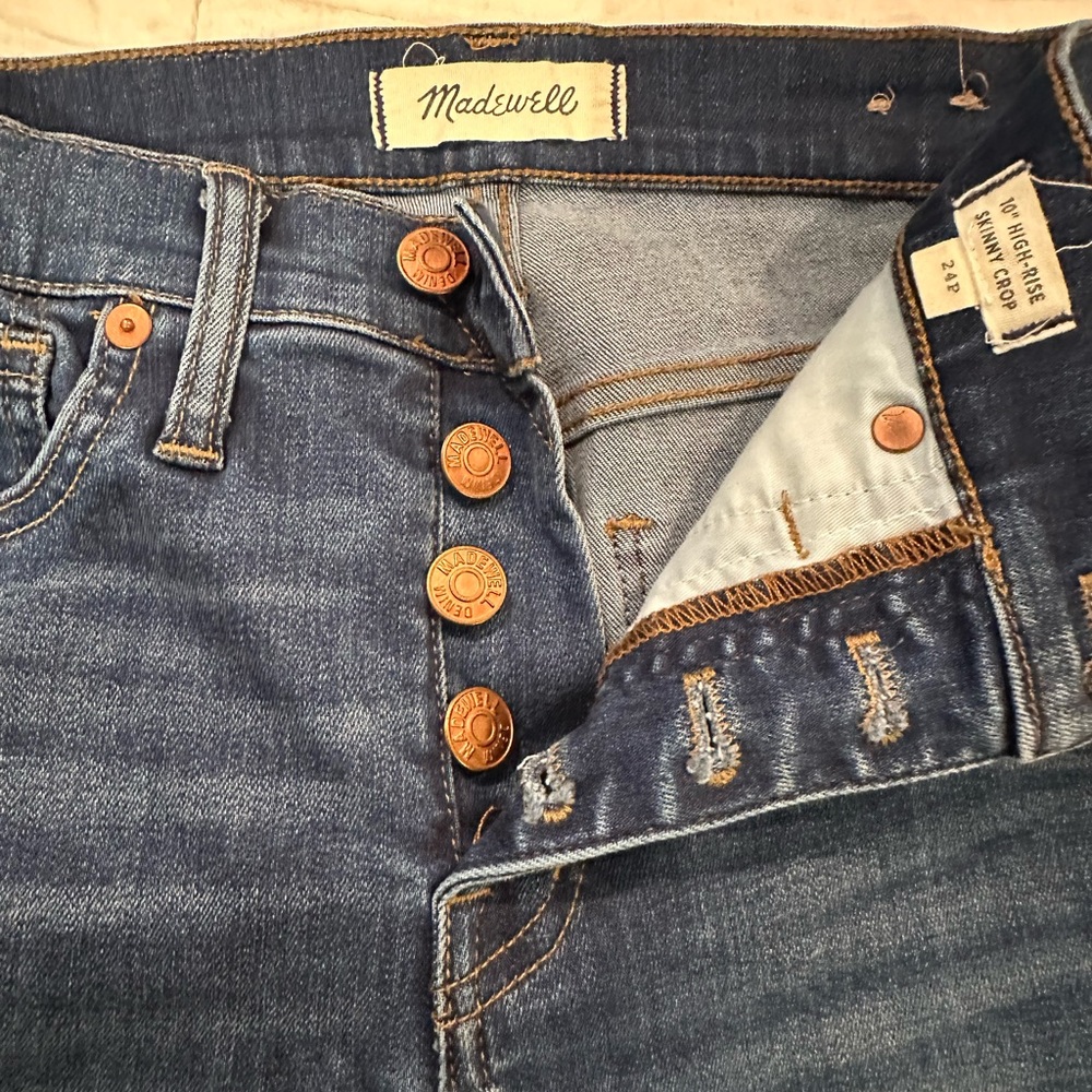 Madewell 10in High Rise Skinny Jean